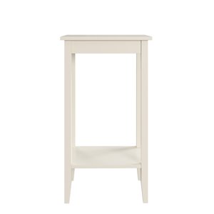 Table d'appoint grand Rosewood de DHP, blanc