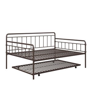 DHP Wallace Metal Daybed with Trundle