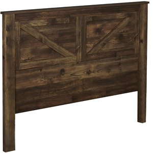Ameriwood Farmington Headboard - Queen - Rustic