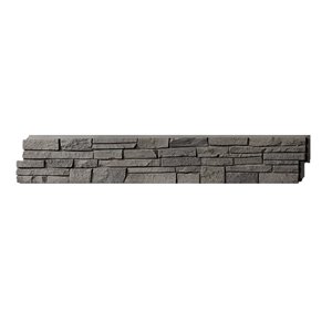 Quality Stone Stacked Stone - Panels - Grey Blend - 4-Pack