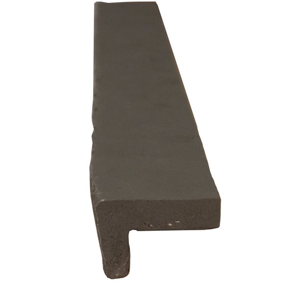 Quality Stone Stacked Stone Top Trims  - Dark Brown - 4-Pack