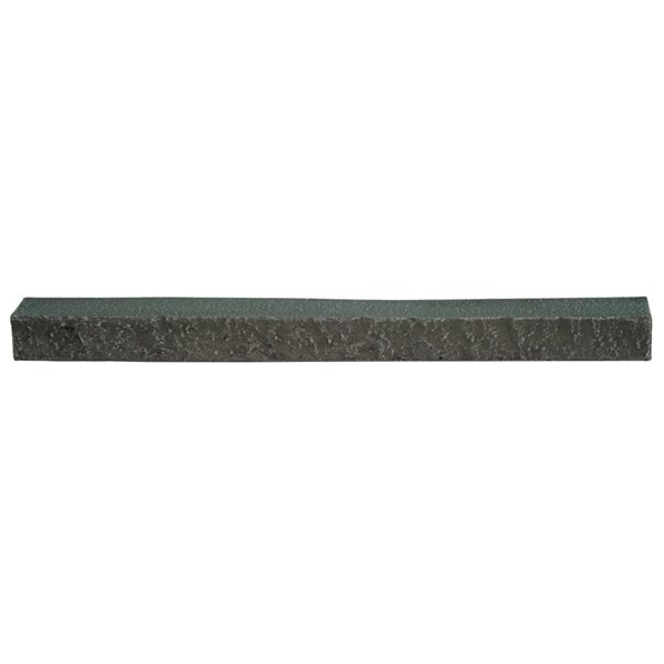 Quality Stone Stacked Stone Top Trims  - Dark Brown - 4-Pack