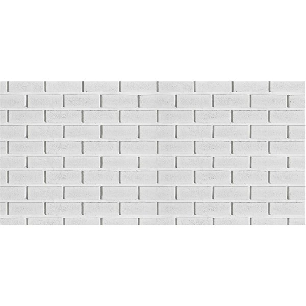 Quality Stone Modern Brick Panel - Simply White - 4-Pack