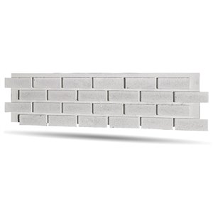 Quality Stone Modern Brick Panel - Simply White - 4-Pack