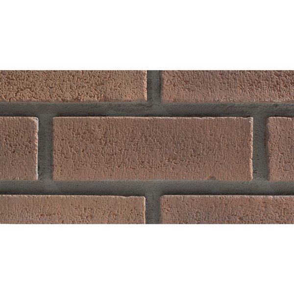 Quality Stone Modern Brick Panel - Terra Cotta - 4-Pack