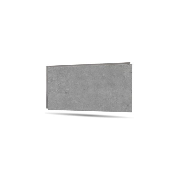 Panneaux plats Urban Concrete de Hourwall, gris industriel, paquet de 2