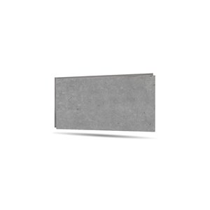 Panneaux plats Urban Concrete de Hourwall, gris industriel, paquet de 2