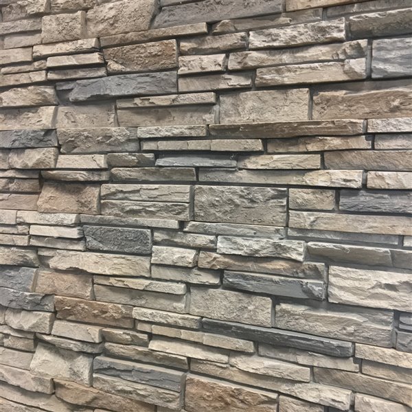 Quality Stone Stacked Stone - Left Corners - Limestone - 4-Pack