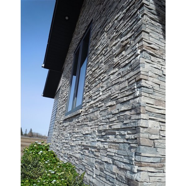 Quality Stone Stacked Stone - Left Corners - Limestone - 4-Pack