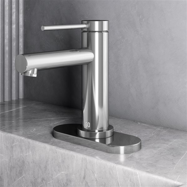 VIGO&nbsp;5.5-in Deck Plate - Chrome