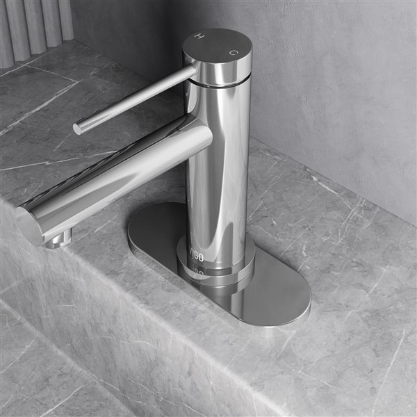 VIGO&nbsp;5.5-in Deck Plate - Chrome