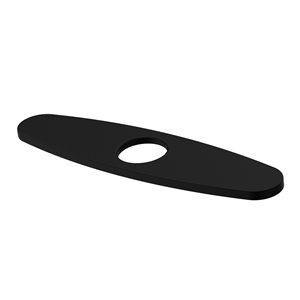VIGO Kitchen Faucet Deck Plate In Matte Black