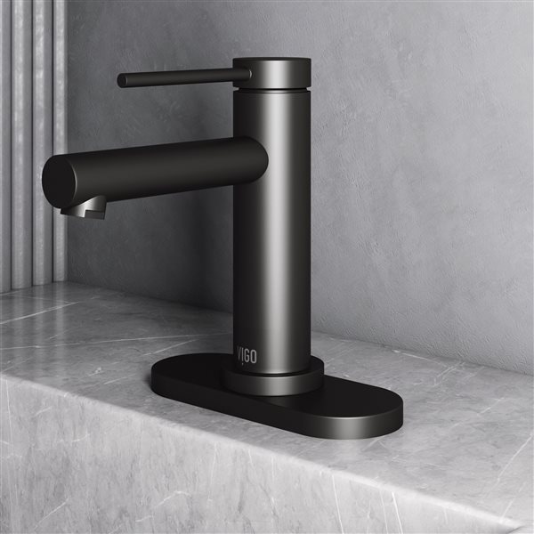 VIGO&nbsp;5.5-in Deck Plate - Matte Black