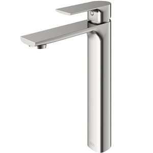 VIGO Norfolk Vessel Bathroom Faucet In Brushed Nickel