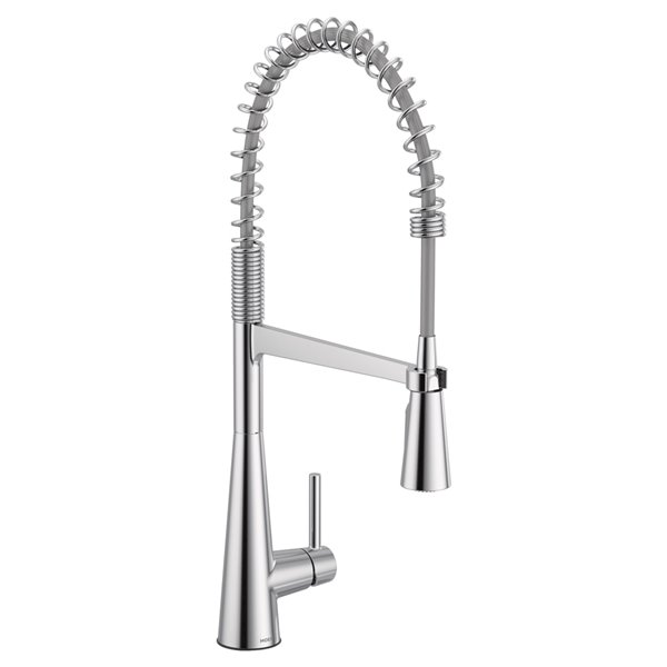 MOEN Sleek Pulldown Kitchen Faucet 1 Handle 1 5 GPM Chrome 5925   330751444 MainImage 001 L 