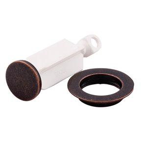 MOEN Drain Plug and Seat - 1-in x 1.75-in - Oil Rubbed Bronze