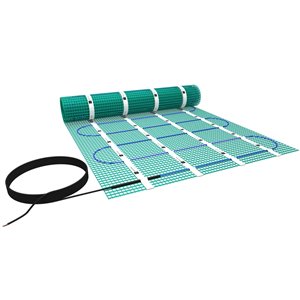 WarmlyYours TempZone Easy Mat Radiant Heating Mats - 24-sq. ft. - 120 V