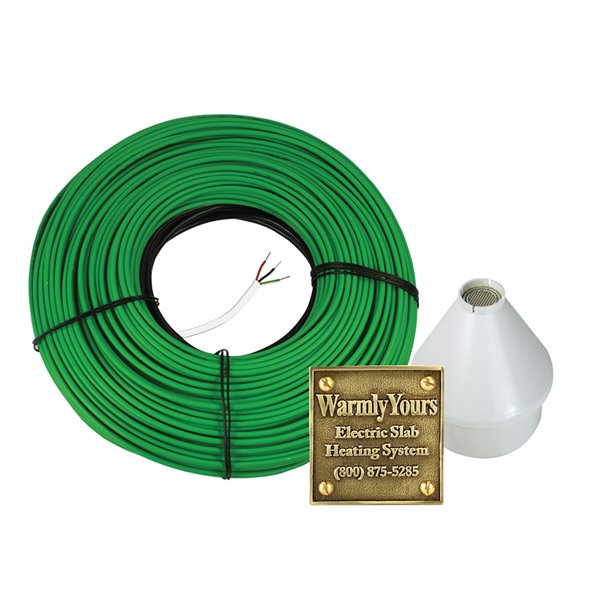 WarmlyYours 171 ft. Snow Melt Cable System with Automatic Control (Covers 42.7 sq. ft) WarmlyYours 171 ft. Snow Melt Cable System with Automatic Control (Covers 42.7 sq. ft)