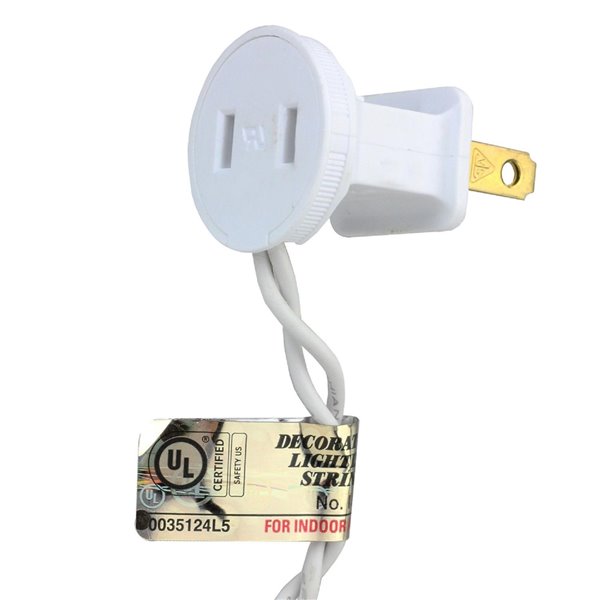 Northlight 100-Count Constant Multicolour LED Electrical-Outlet Indoor/Outdoor 33-ft Christmas String Lights
