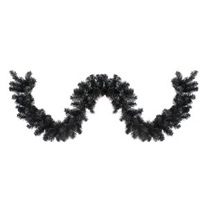 Northlight Colorado Spruce Artificial Christmas Garland - Unlit - 9-ft x 10-in - Black