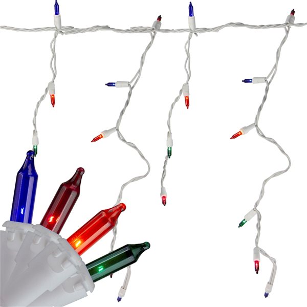 Northlight 150-Count Constant Multicolour Incandescent Electrical-Outlet Indoor/Outdoor 8.75-ft Christmas String Lights