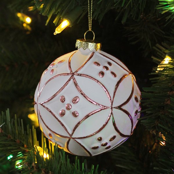 Matte christmas on sale ball ornaments