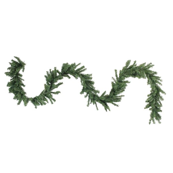 Northlight Canadian Pine 2-Tone Artificial Christmas Garland Green