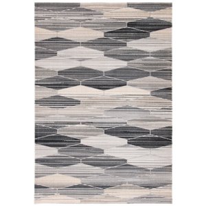 Safavieh Montage Rectangular Area Rug - Machine-Made - 5-ft x 3-ft - Light Grey and Dark Grey