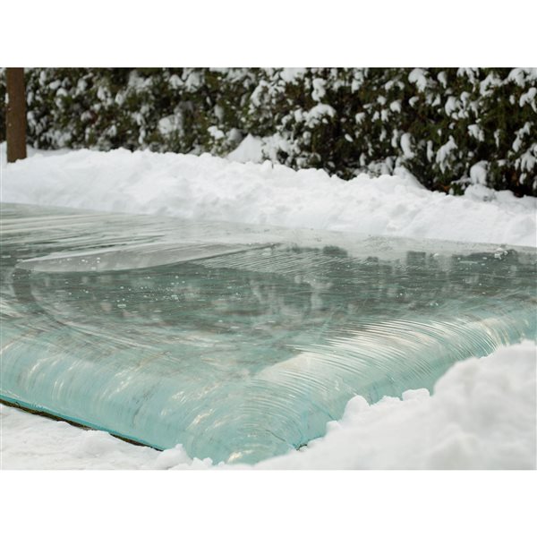 Patinoire SimpleRink, 10 pi x 20 pi, PVC transparent