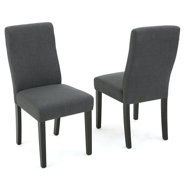 Grey 2024 cloth chairs