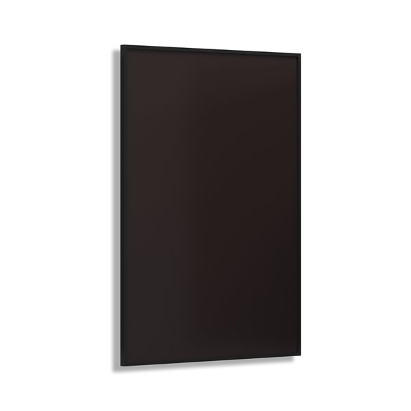 Wexstar 600W Infrared Panel Heater - 23.5-in x 35.4-in - Black
