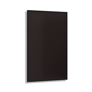 Chauffage infrarouge 600W de Wexstar, 23,5 po x 35,4 po, noir