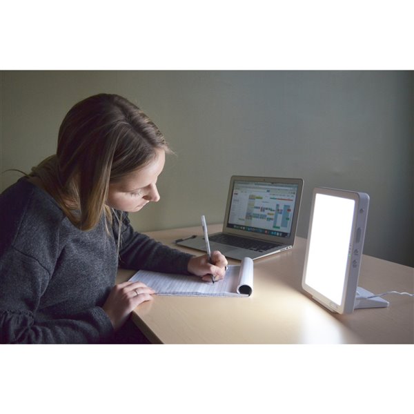 PureGuardian Full Spectrum Desk Energy Light - 9.5-in - White