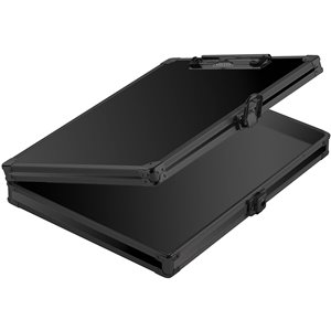 Vaultz Storage Clipboard Commercial/Residential Keyed Black Chest Safe