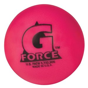 Balle de hockey Mulec G-Force rose, température 30° - 60°, paquet de 36