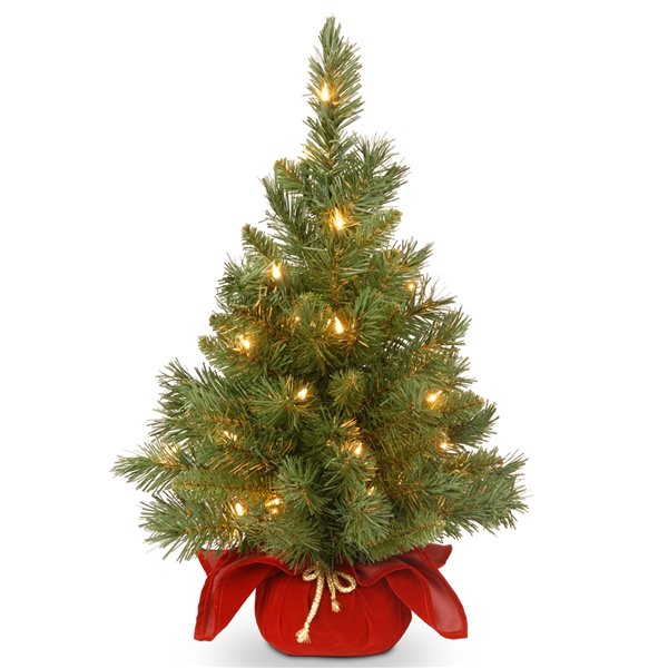 National Tree Company Majestic Christmas Tree with Clear ...