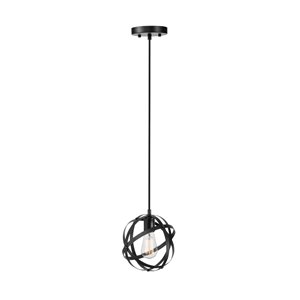 Globe Electric Tatum 1-Light Pendant Lighting - Dark Bronze