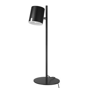 Lampe de bureau intégrée à DEL collection Banner avec bouton-poussoir