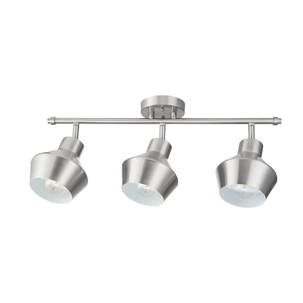 track lighting brushed nickel