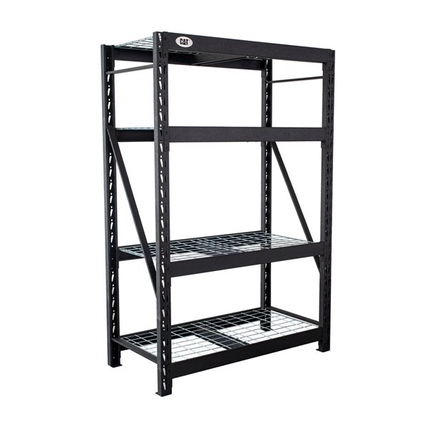 CAT Industrial Shelving 482472S4WR with 4 Shelves- 72-in x 48-in