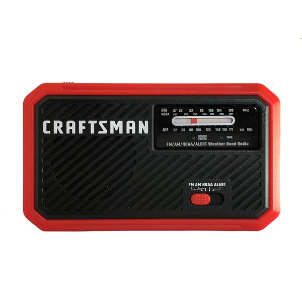 Craftsman Rechargeable AM/FM Weather Radio