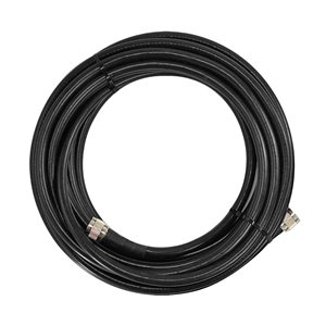 Câble coaxial de SureCall SC400 et connecteurs N-Mâle, 10 pi, noir