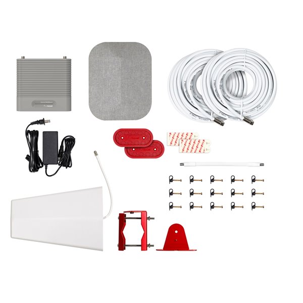 weBoost Home MultiRoom 65 dB Gain Cell Signal Booster - 5,000 sq ft