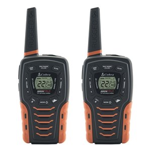 Cobra Adventure Series 22-Channel 2-Way Radio/Walkie Talkie - 56 Km - 2-Pcs