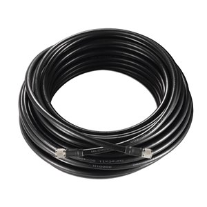 Câble coaxial de SureCall SC400 et connecteurs N-Mâle, 74 pi, noir