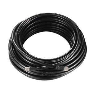 SureCall 50-ft SC400 Low Loss Coaxial Cable N-Male Connectors - Coil - Black