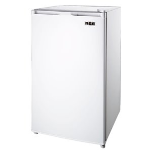 RCA 3.2 cu ft Freestanding Compact Mini Fridge with Freezer Compartment - White
