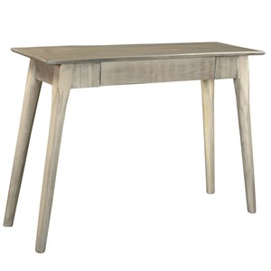 !nspire Modern Rustic Console Table - 1-Drawer - 14-in x 30-in - Light Grey