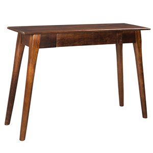 !nspire Modern Rustic Console Table - 1-Drawer - 14-in x 30-in - Walnut Mango Wood