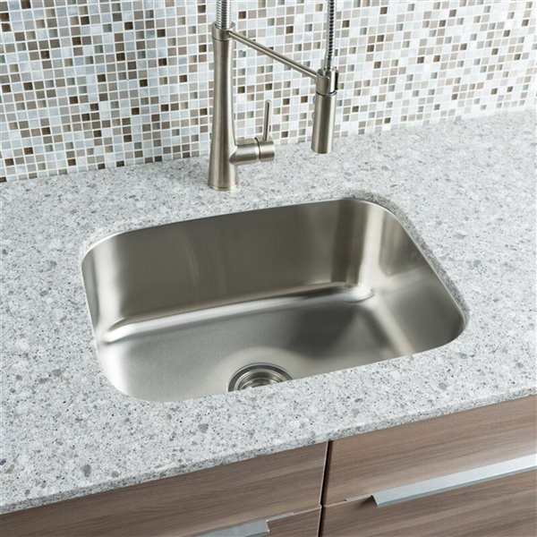 Hahn Classic Chef Undermount Kitchen Sink Single Bowl 23in